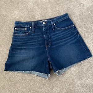 Hot NWT Madewell Curvy High Rise Denim Shorts